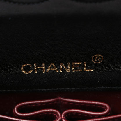 Chanel Lambskin Quilted Small Single Flap Bag Black 6 of 9