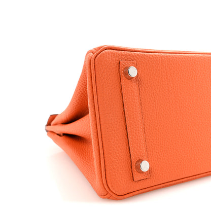 Hermes Togo Birkin 25 Orange 9 of 11