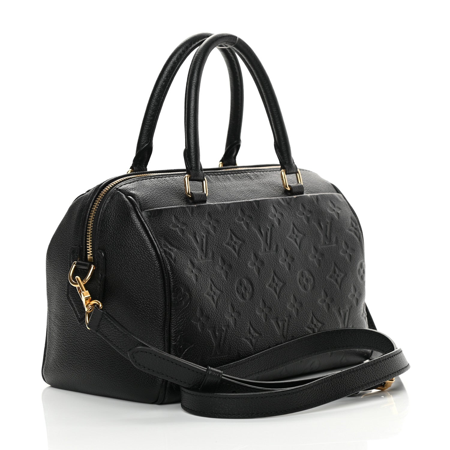 Louis Vuitton Empreinte Speedy Bandouliere 25 NM Black 3 of 14