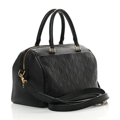 Louis Vuitton Empreinte Speedy Bandouliere 25 NM Black 3 of 14