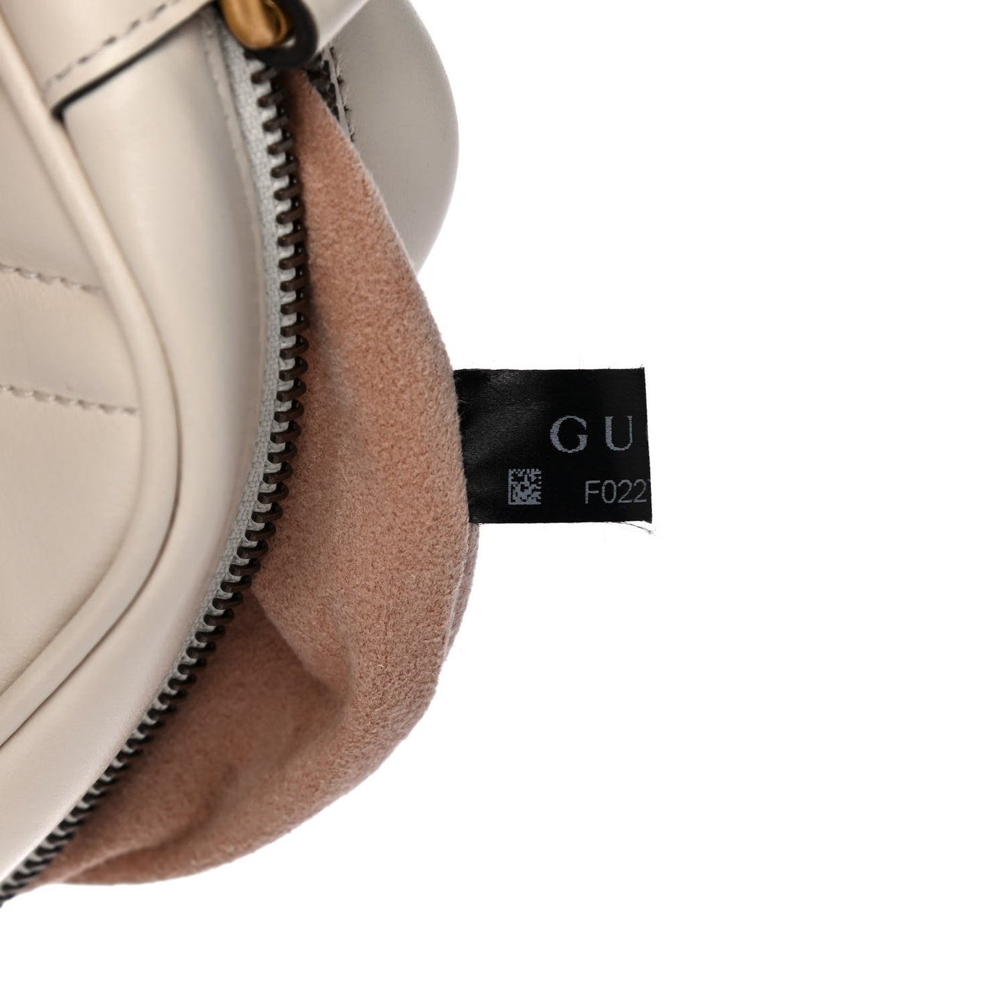 Calfskin Matelasse Mini GG Marmont Chain Shoulder Bag White