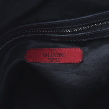 Valentino Garavani Nappa Premier Bow Hobo Black 6 of 12