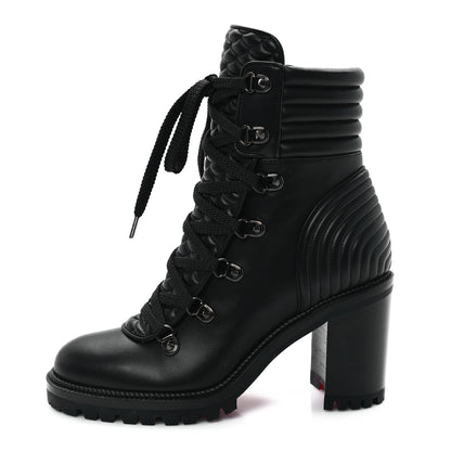 Christian Louboutin Nappa Mad 70 Ankle Boots 35.5 Black 1 of 10