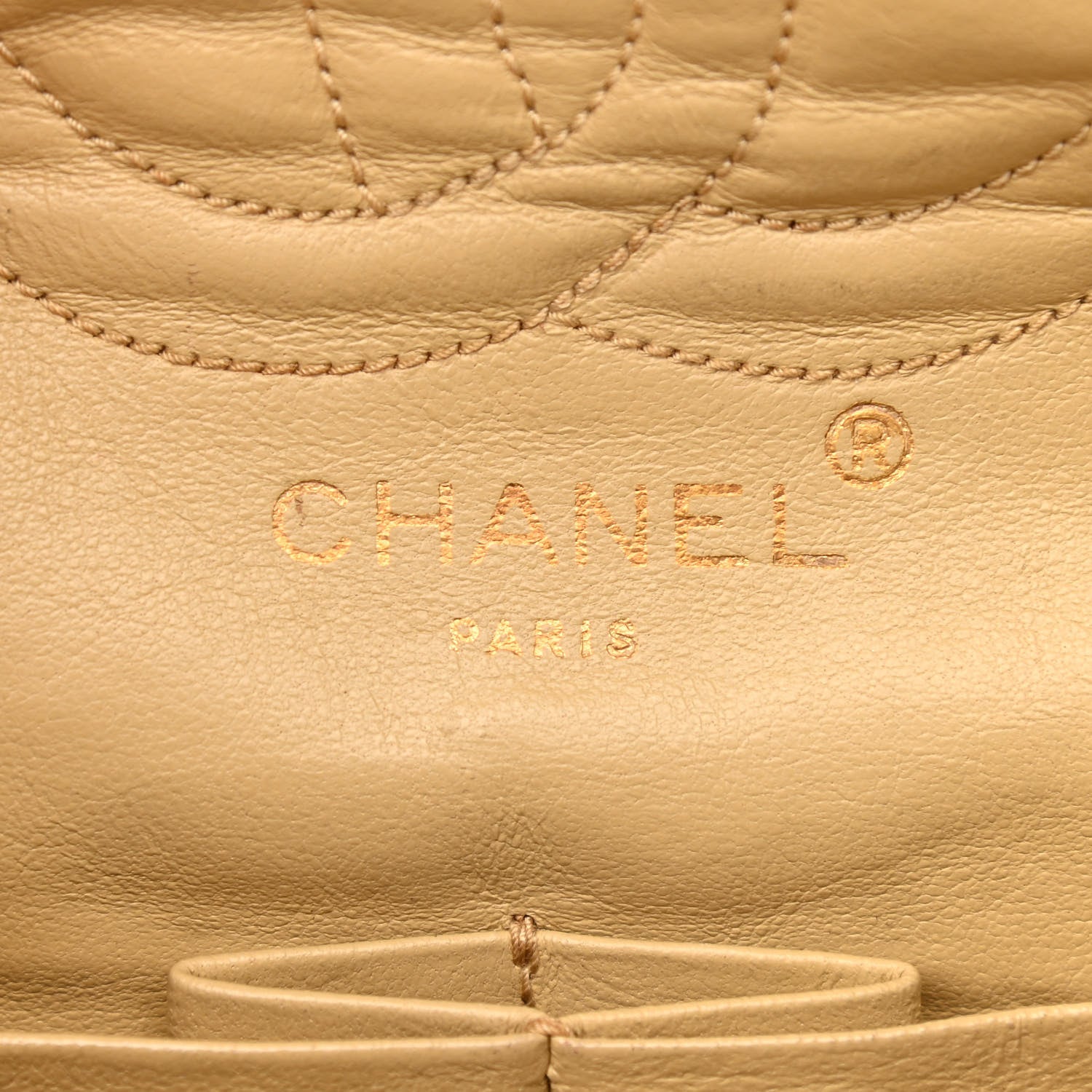 Chanel Lambskin Quilted Small Double Flap Beige 5 of 17