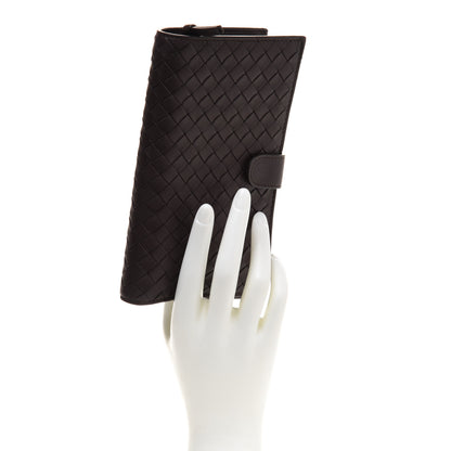 Bottega Veneta Nappa Intrecciato Continental Wallet Ebano 2 of 11