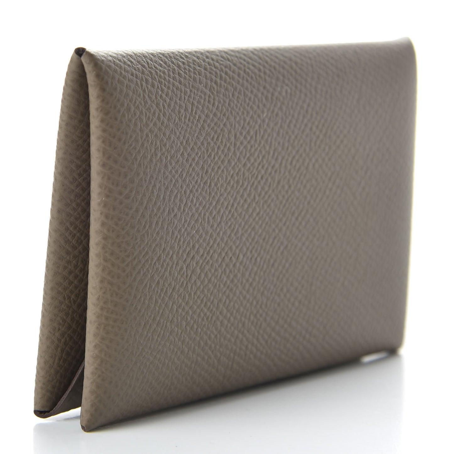 Epsom Calvi Card Case Etoupe