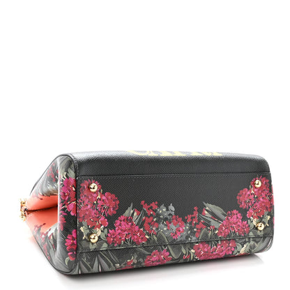 Dolce & Gabbana Dauphine Capri Printed Medium Miss Sicily Satchel Multicolor 4 of 10