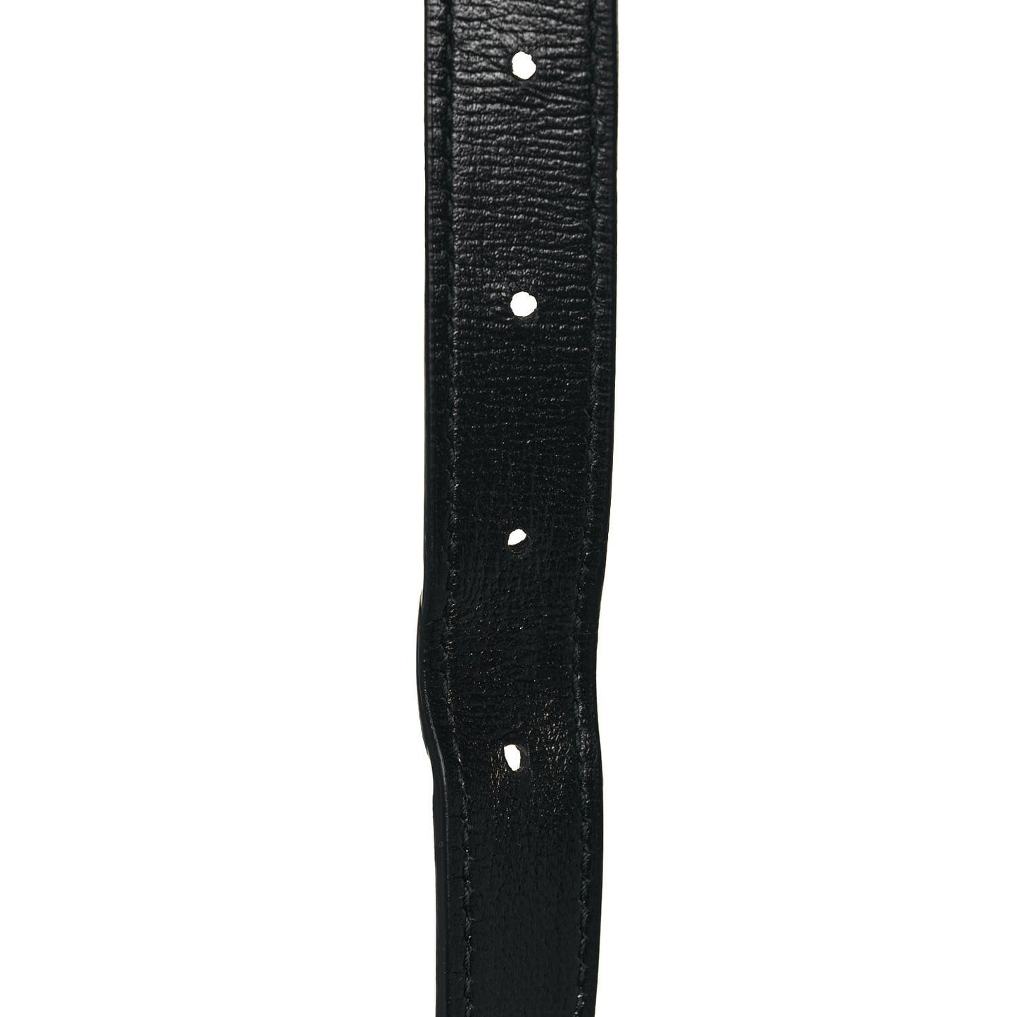 Textured Calfskin Medium Torchon GG Ring Shoulder Bag Black