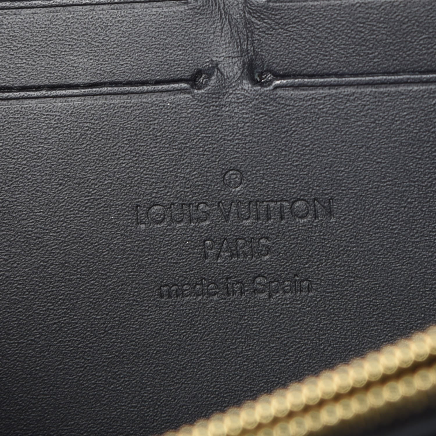 Louis Vuitton Vernis Clemence Wallet Black 6 of 8