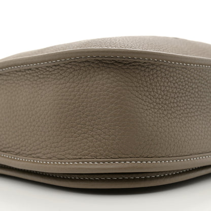 Hermes Taurillon Clemence Evelyne III PM Etoupe 9 of 10