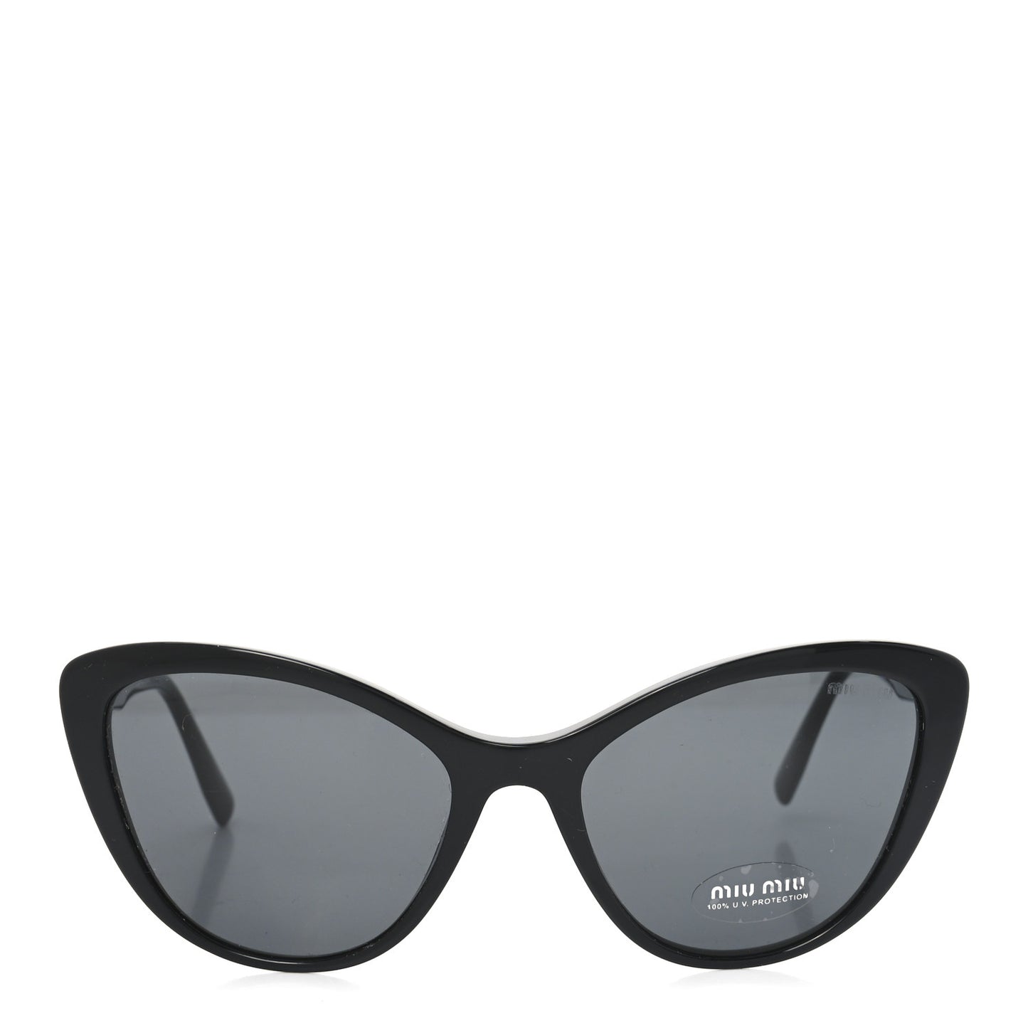 Acetate Cat Eye Sunglasses SMU 05X Black