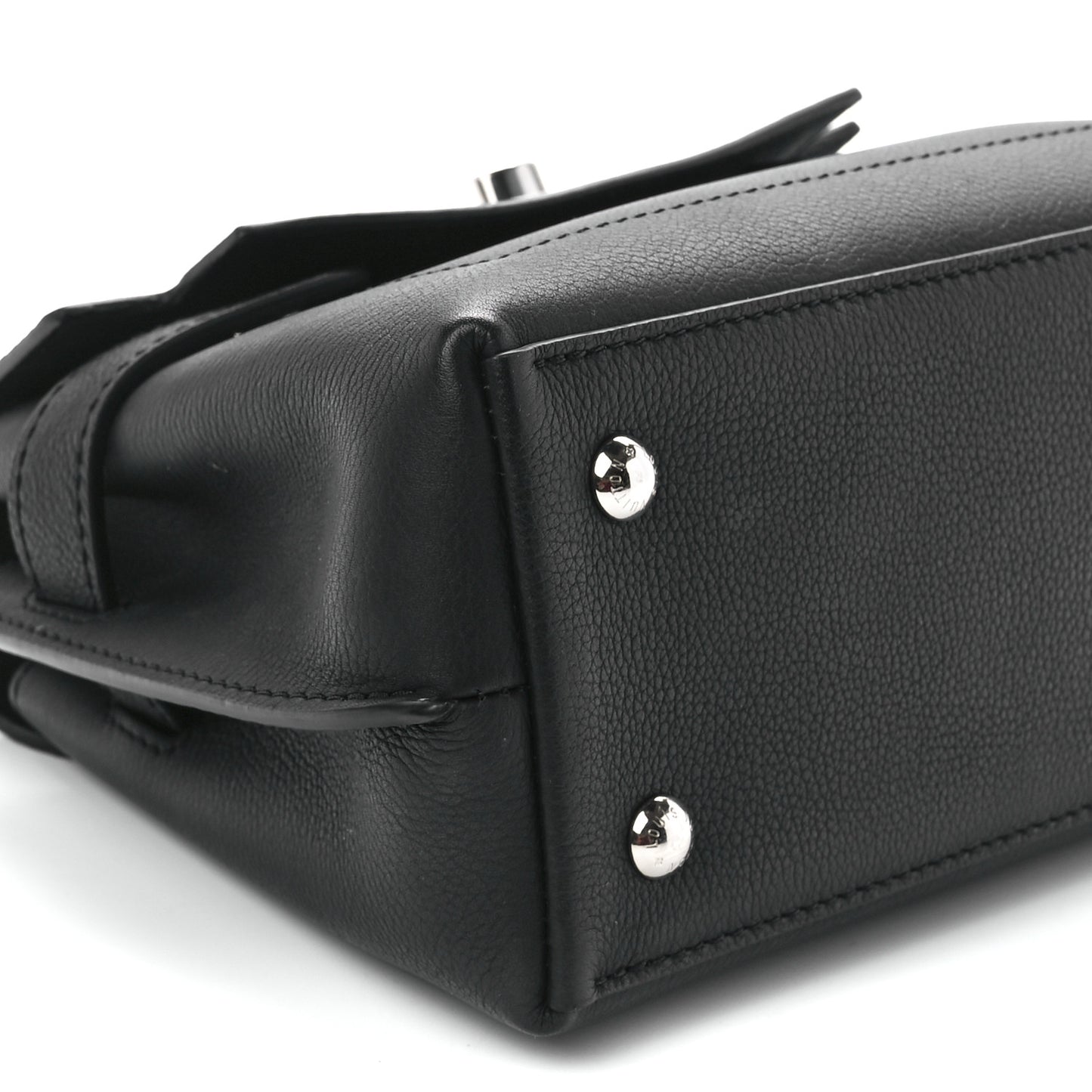 Calfskin Lockme Ever Mini Black