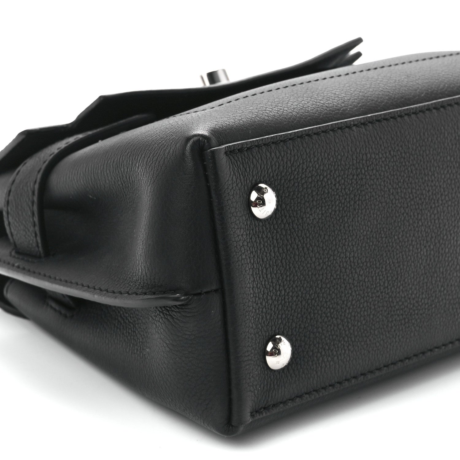 Louis Vuitton Calfskin Lockme Ever Mini Black 10 of 11
