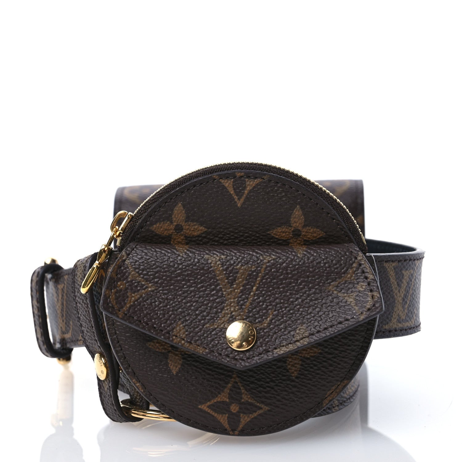 Louis Vuitton Monogram 30mm Daily Multi Pocket Belt 90 36 3 of 8
