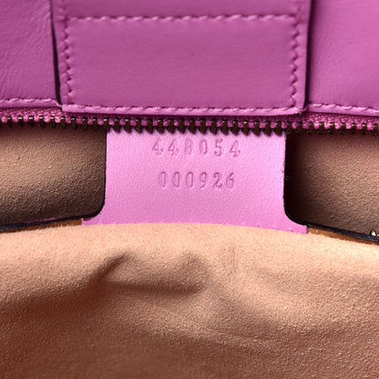 Gucci Calfskin Matelasse Small GG Marmont Tote Candy Mousse 8 of 10