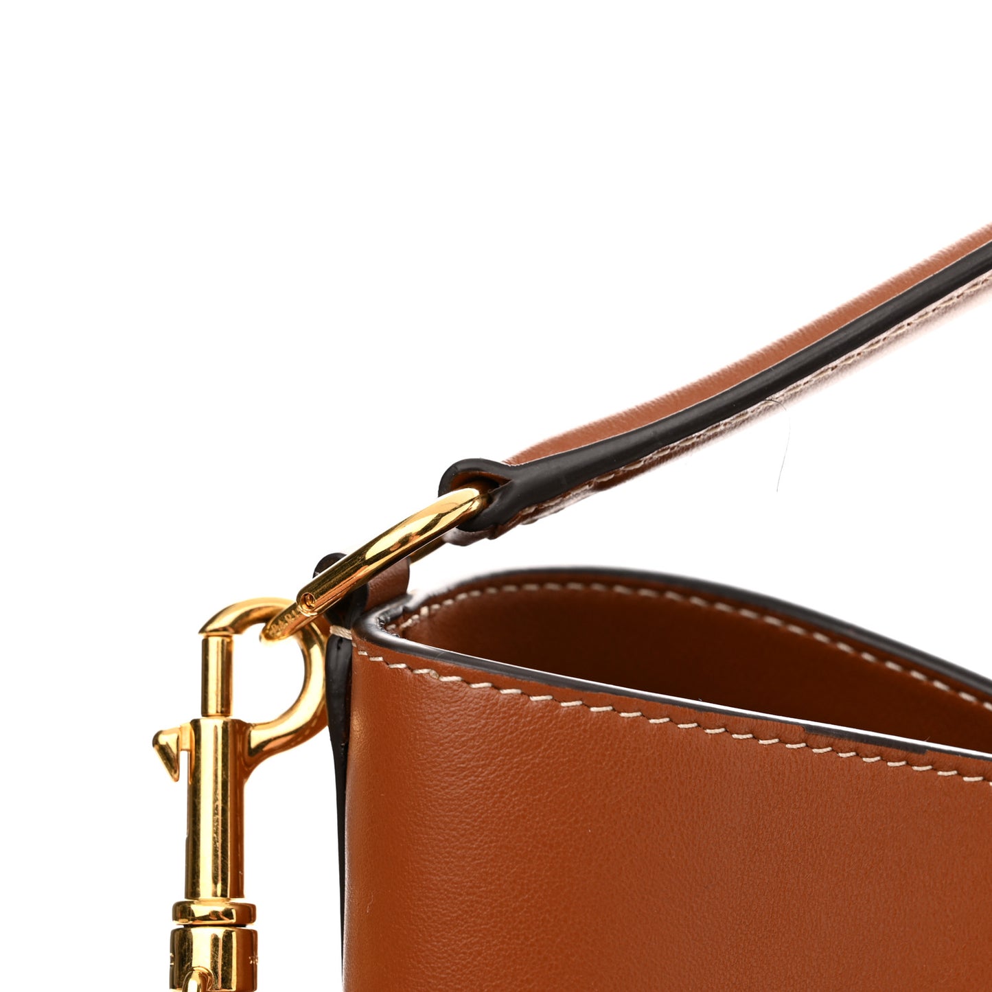 Smooth Calfskin Bucket 16 Bag Tan