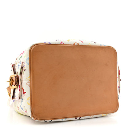 Louis Vuitton Monogram Multicolor Petit Noe White 4 of 21