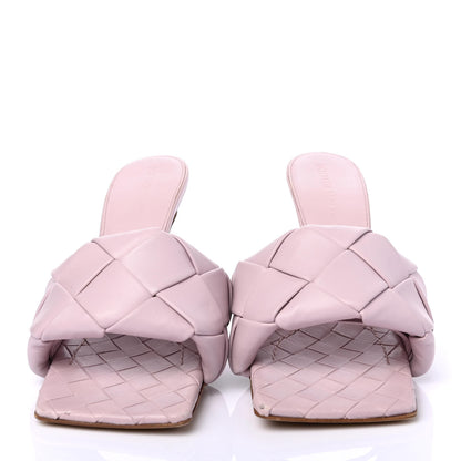 Bottega Veneta Nappa Maxi Intrecciato Lido Mule Sandals 38 Magnolia 2 of 4