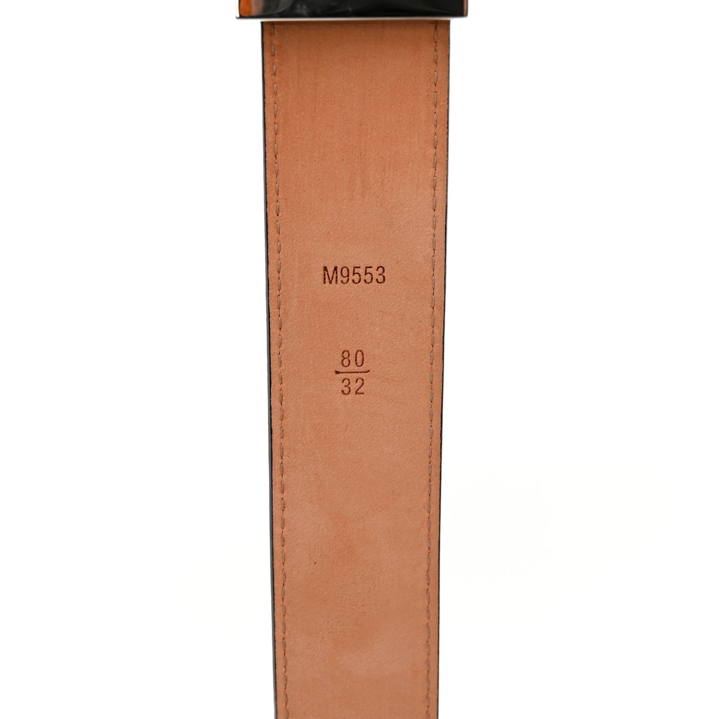 Epi 30mm LV Initiales Belt 80 32 Black