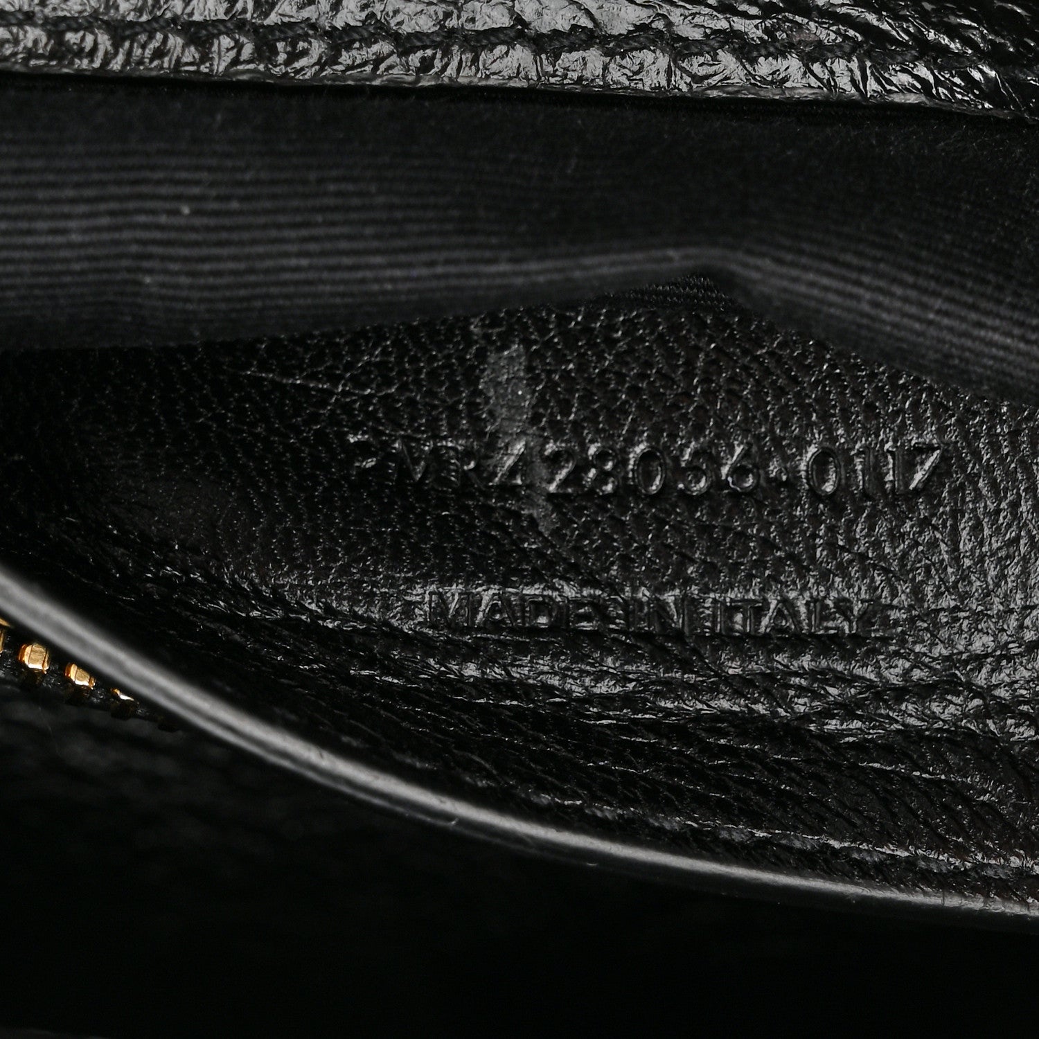 Saint Laurent Cracked Shiny Calfskin Matelasse Chevron Monogram Medium College Bag Black 7 of 10
