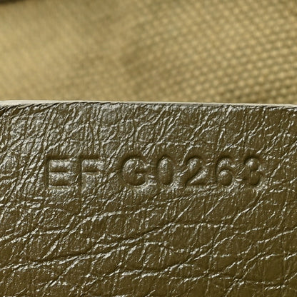 Givenchy Tumbled Calfskin Medium Voyou Bag Dark Green 7 of 13