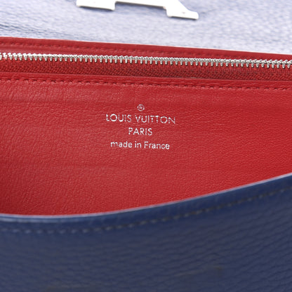 Louis Vuitton Taurillon Capucines Wallet Blue 5 of 10
