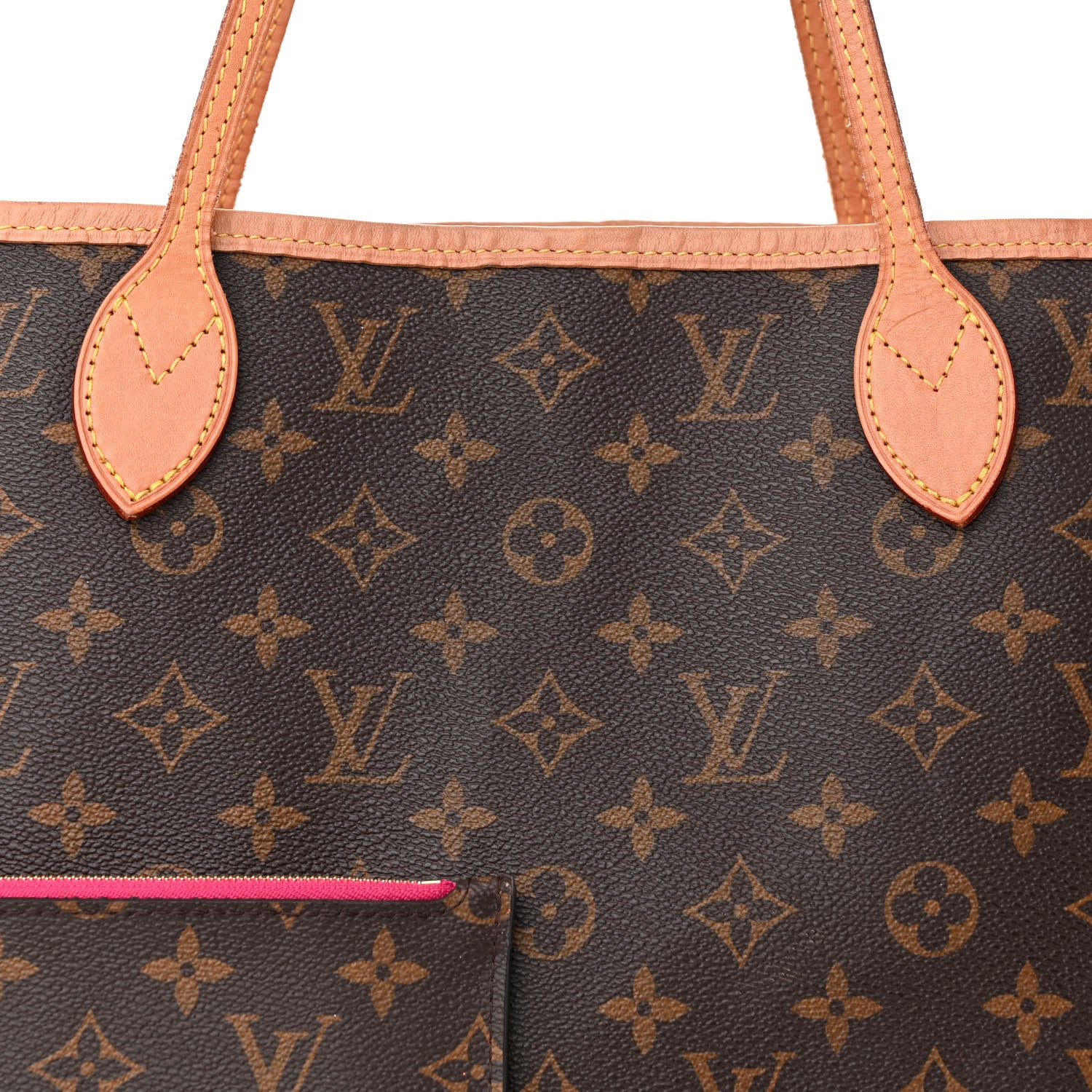 Louis Vuitton Monogram Neo Neverfull MM Pivoine 9 of 15