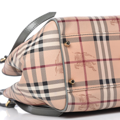 Burberry Haymarket Check Small Canterbury Tote Storm Grey 6 of 9