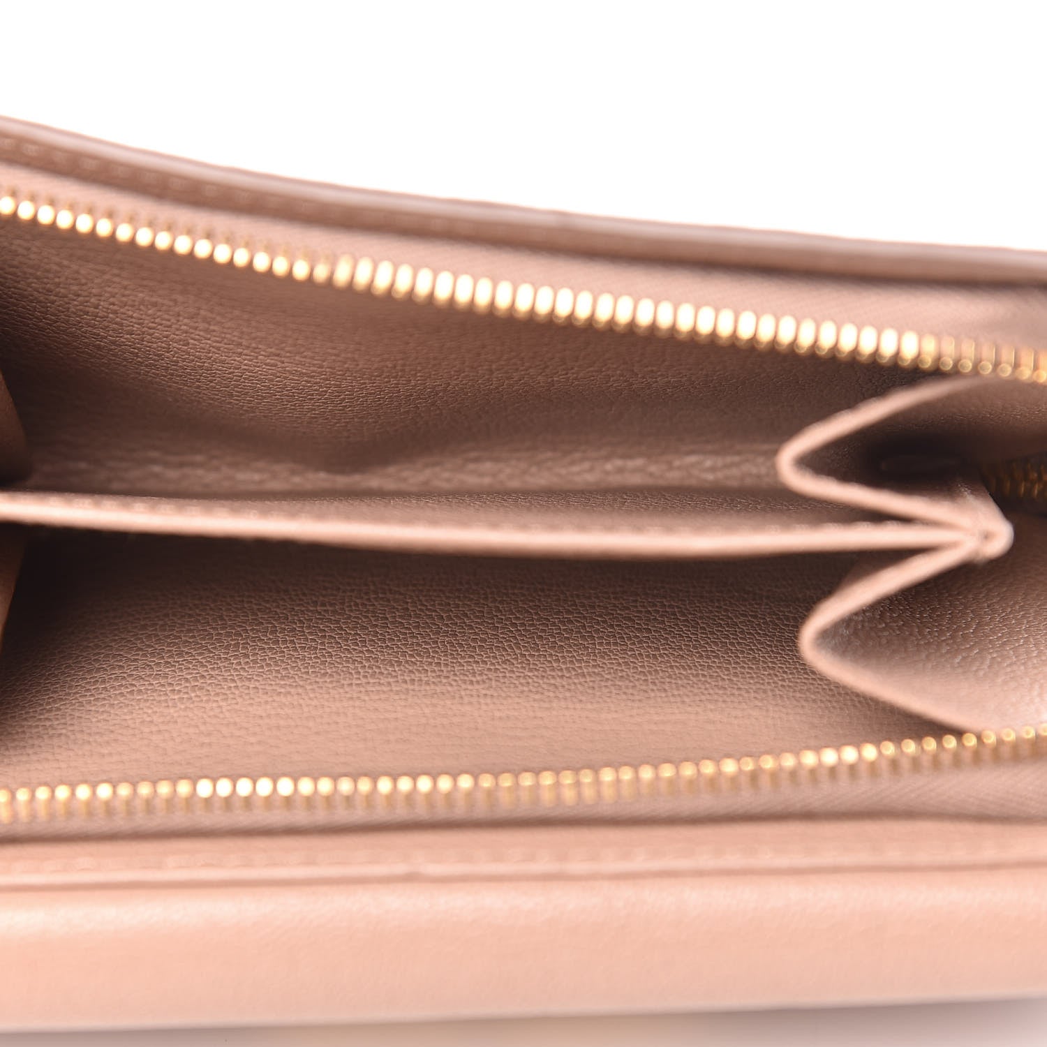 Miu Miu Goatskin Madras Flap Wallet Cammeo 6 of 16