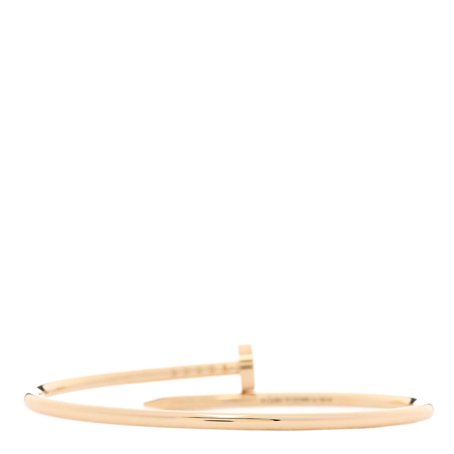 18K Yellow Gold Small Juste Un Clou Bracelet 16