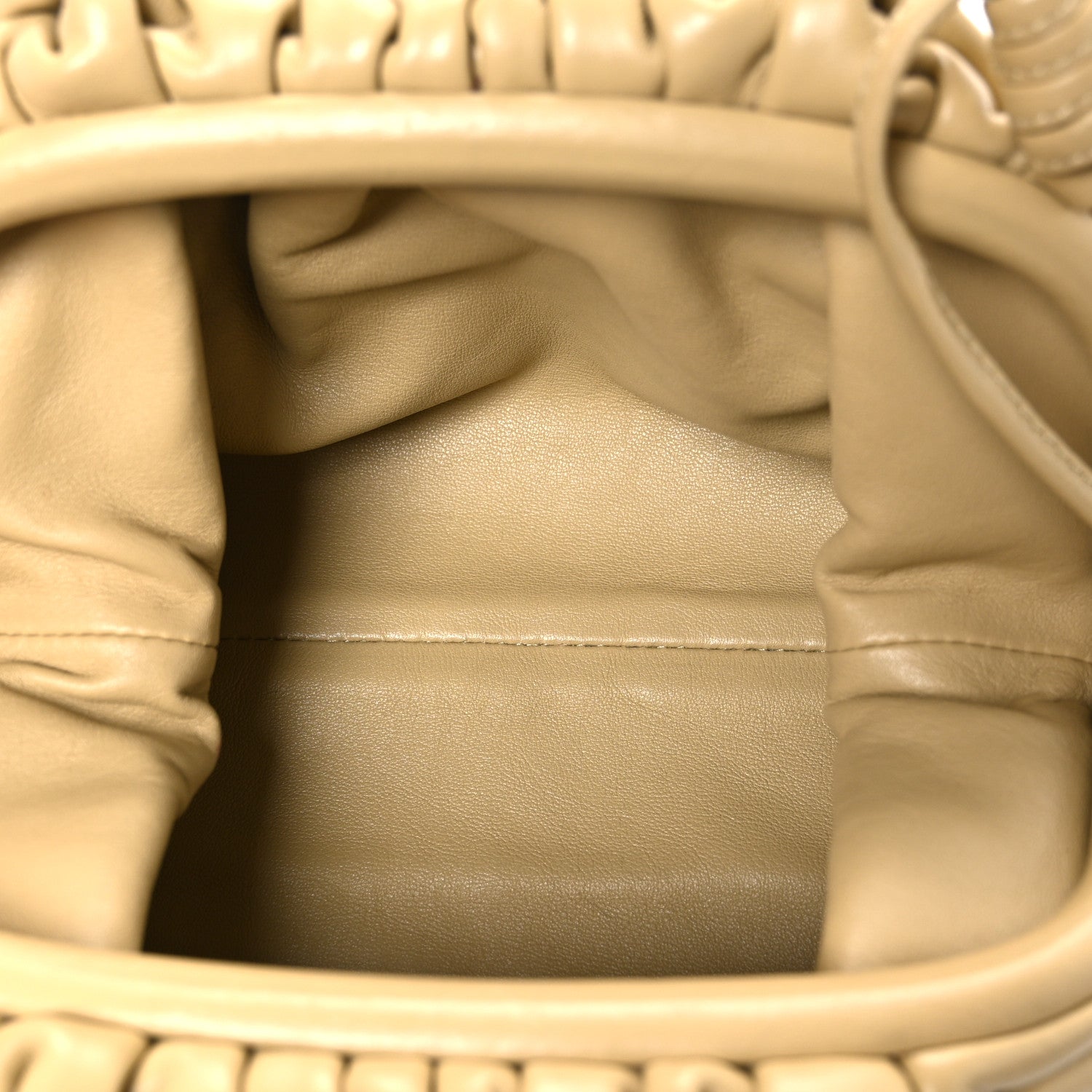 Bottega Veneta Butter Calfskin The Mini Pouch Tapioca 1905841