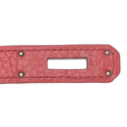 Hermes Taurillon Clemence Birkin 30 Bougainvillea 7 of 16