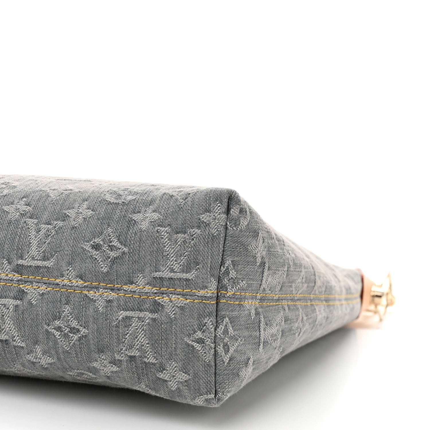 Louis Vuitton Monogram Denim Coussin Hobo MM Washed Gray 1654128