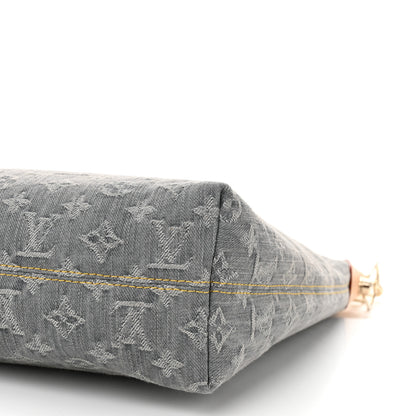 Louis Vuitton Monogram Denim Coussin Hobo MM Washed Gray 9 of 9