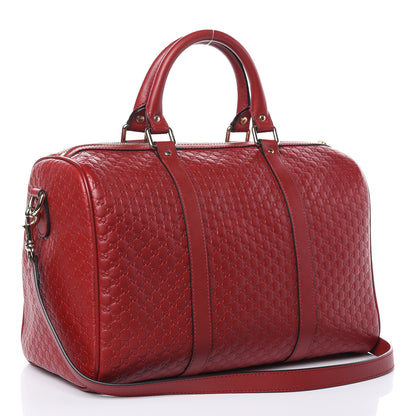 Gucci Microguccissima Medium Joy Boston Red 3 of 15