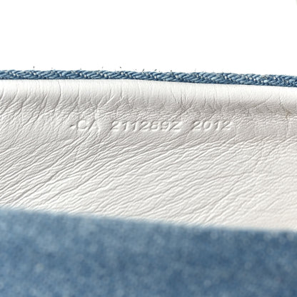 Hermes Denim Canvas Womens Trip Espadrilles 37 Bleu Clair 8 of 8