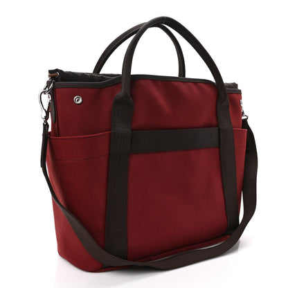 Hermes Canvas The Grooming Bag 4 of 10