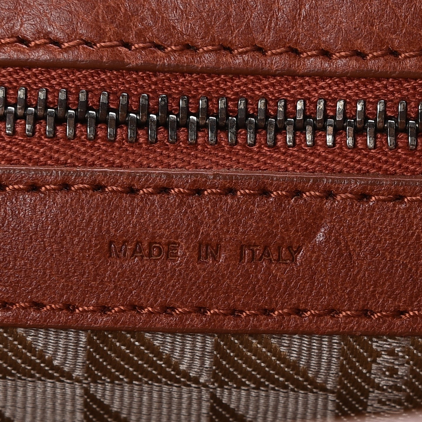 Calfskin PS11 Classic Shoulder Bag Saddle