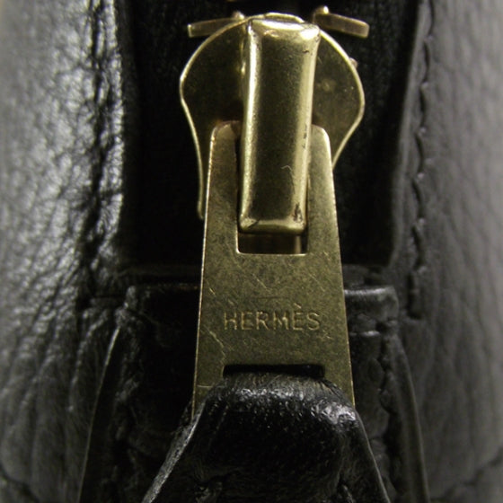 Hermes Taurillon Clemence Bolide 31 Black 9 of 11