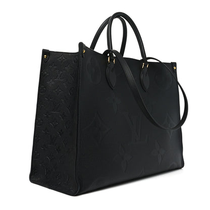 Louis Vuitton Empreinte Monogram Giant Onthego GM Black 3 of 9