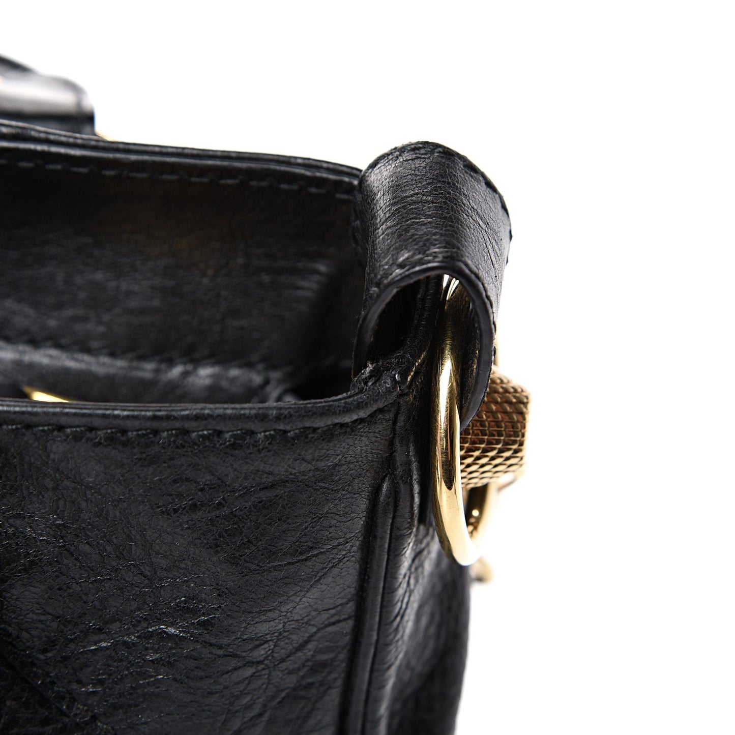 Agneau Giant 21 Gold Hardware Velo Black