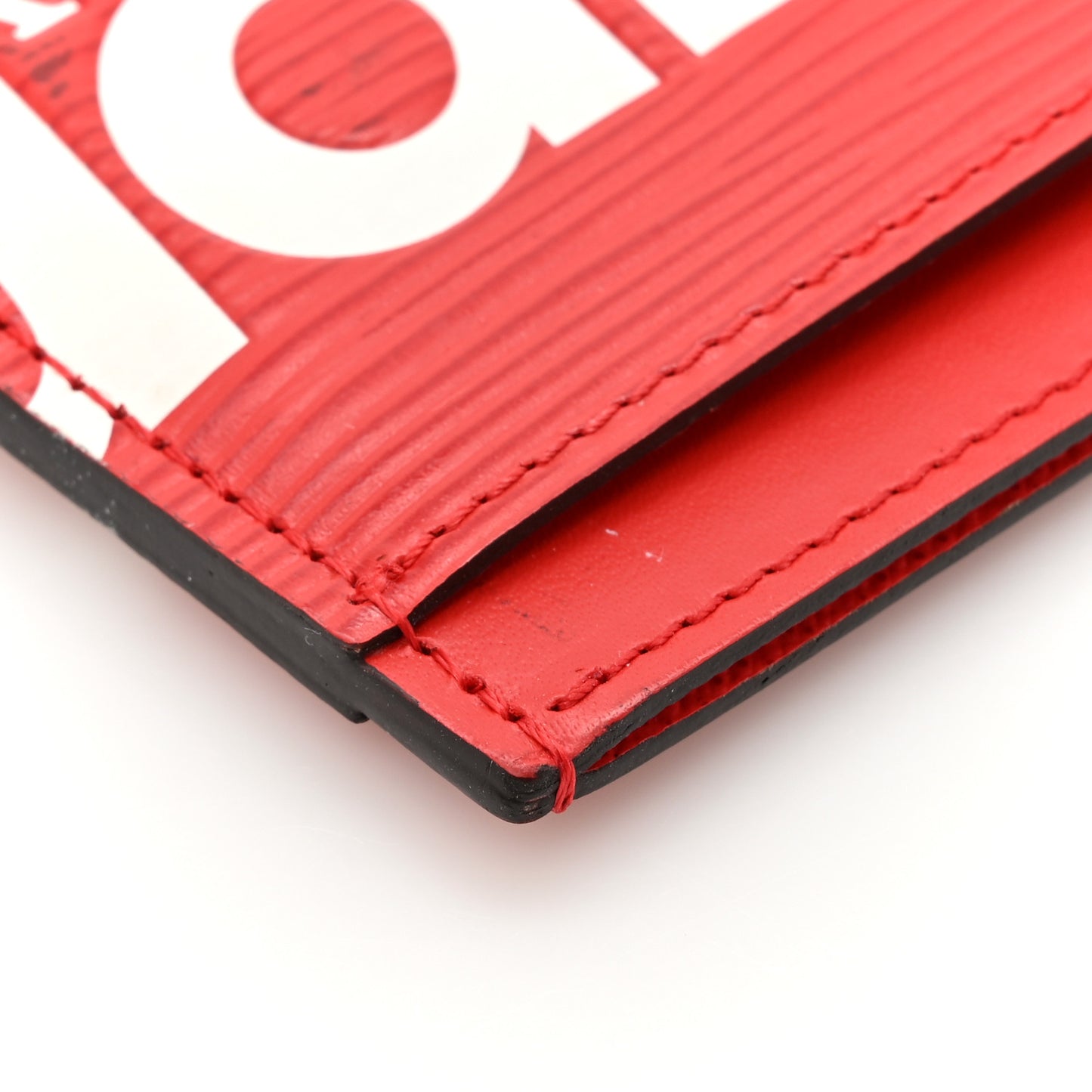 X SUPREME Epi Card Holder Red