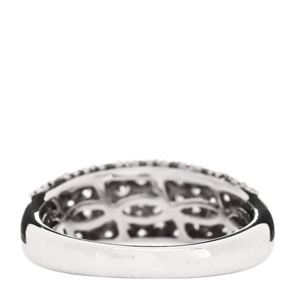 Parker & West by FASHIONPHILE 18K White Gold Diamond 1.60ctw Pave Dome Band Ring 56 7.5 4 of 10