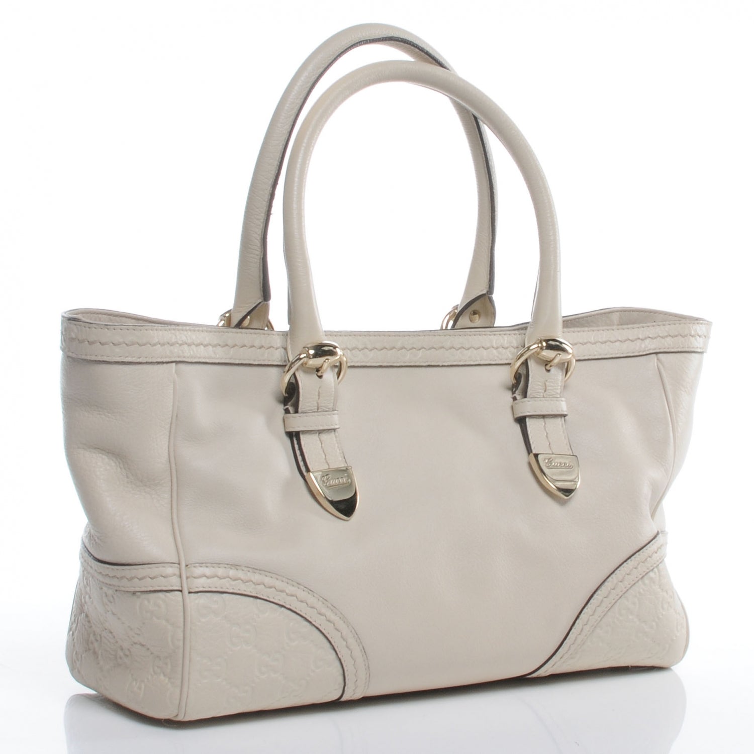 Gucci Guccissima GG Signoria Tote Cream 3 of 7