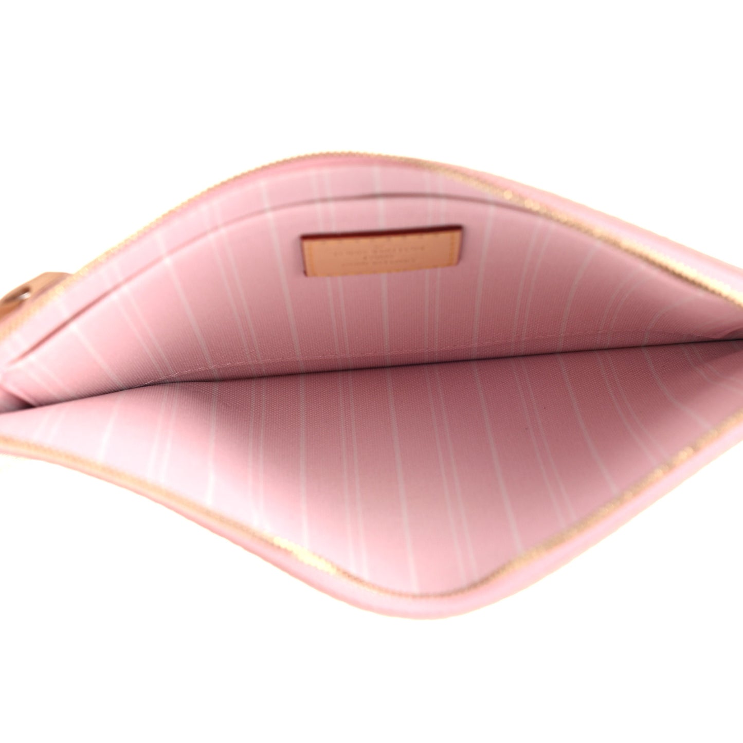 Monogram By The Pool Neverfull MM Pochette Light Pink