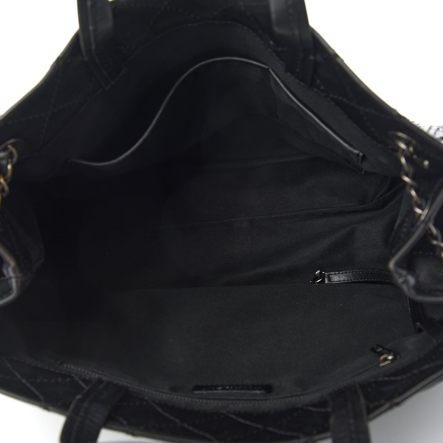 Chanel Calfskin CC Pocket Tote Black 5 of 12