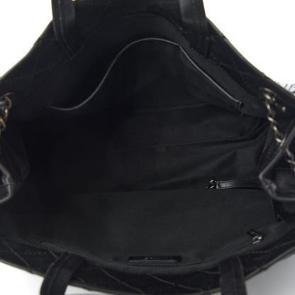 Chanel Calfskin CC Pocket Tote Black 5 of 12