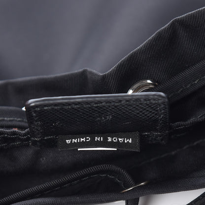 Prada Nylon Vela Drawstring Pouch Black 8 of 11