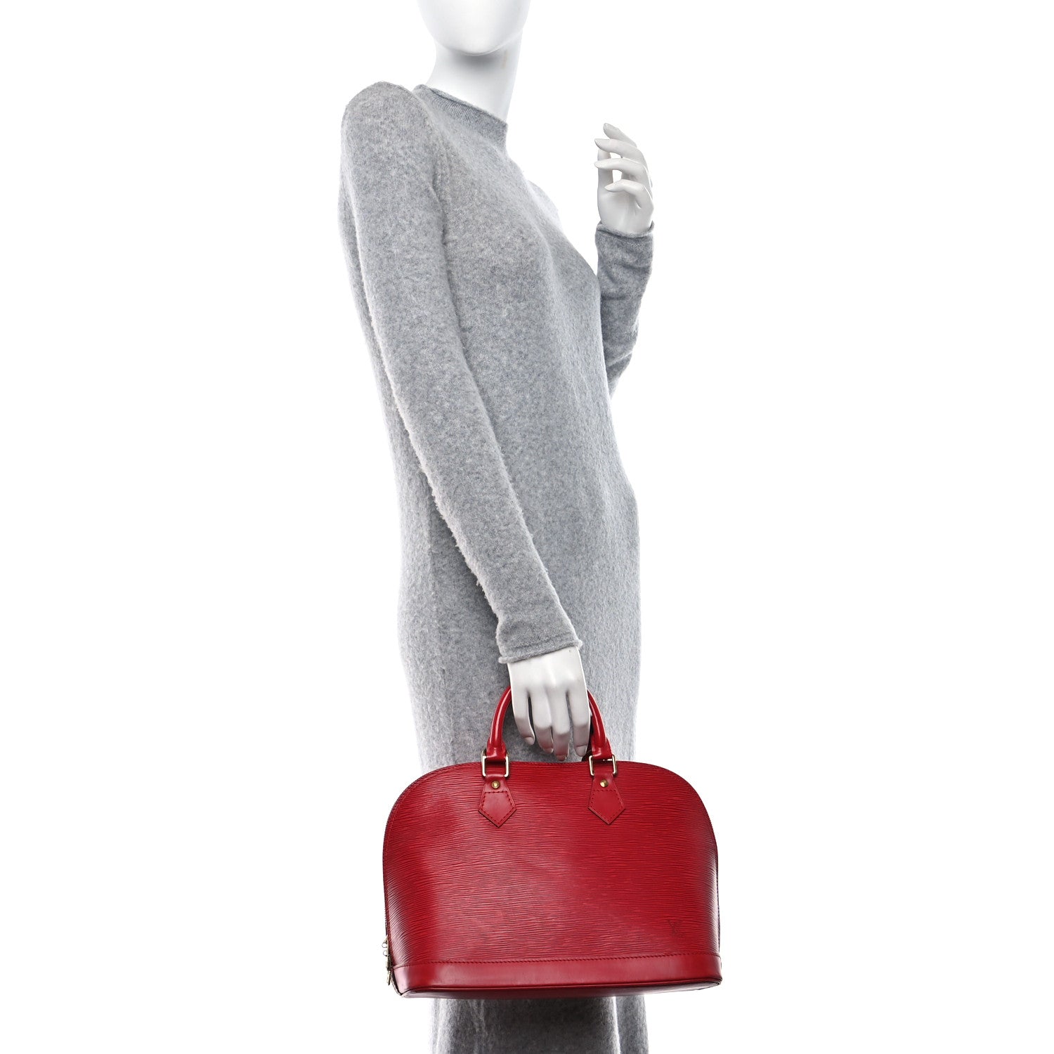 Louis Vuitton Epi Alma PM Castillan Red 2 of 13