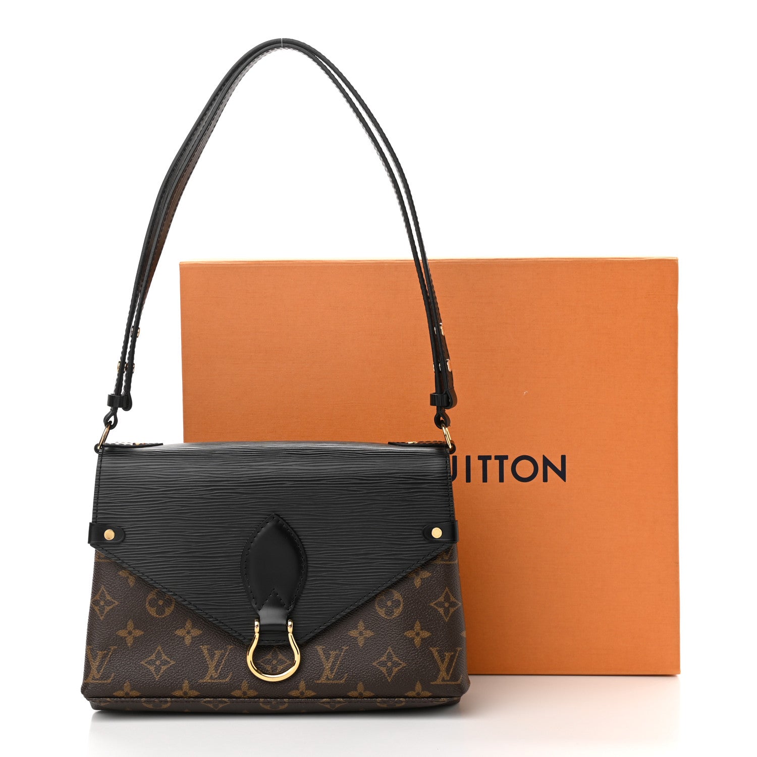 Louis Vuitton Epi Monogram Saint Michel Black 10 of 10